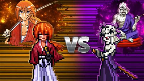 Kenshin Vs Shishio In MUGEN PvP Fight YouTube