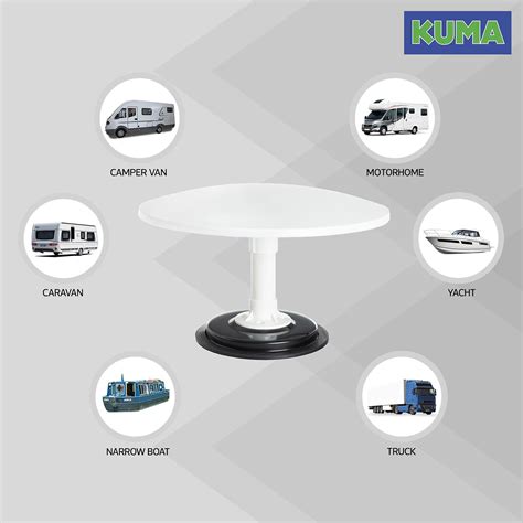 Kuma Cosmos Tv Aerial Outdoor Magnetic Base Kit Digital Hd Television