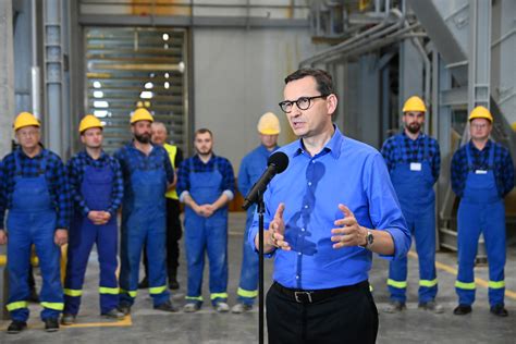 Premier Mateusz Morawiecki W Zak Adach Chemicznych Siarkopol