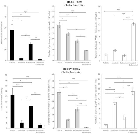 Sorafenib Mek Inhibitor Combination Inhibits Tumor Growth And The Wnt