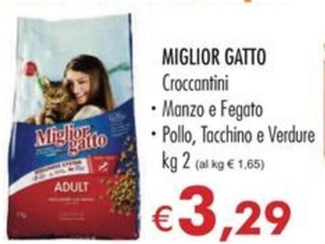 Offerta Miglior Gatto Croccantini Manzo E Fegato Pollo Tacchino E