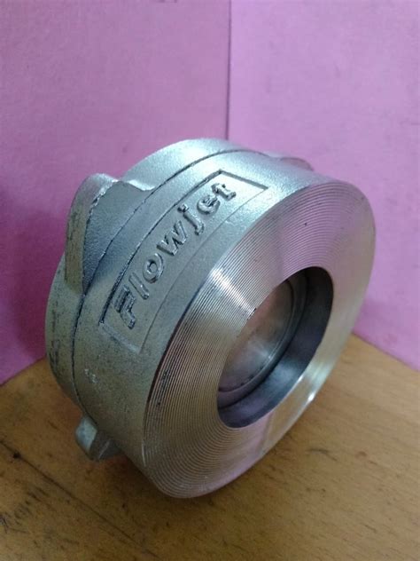 Round Stainless Steel Disc Check Valve Size 40 Mm Rs 1000 Piece