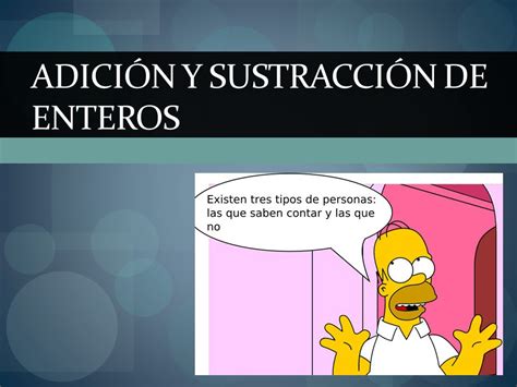 Adici N Y Sustracci N De Enteros Ppt Descargar