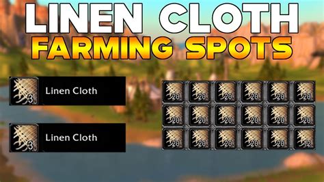 Sod Best Linen Cloth Farming Spots World Of Warcraft Classic Youtube