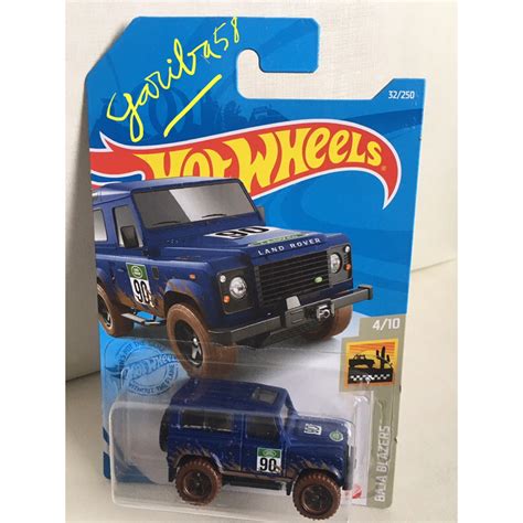 HOT WHEELS LAND ROVER DEFENDER 90 2021 BAJA BLAZERS AZ GARIBA58