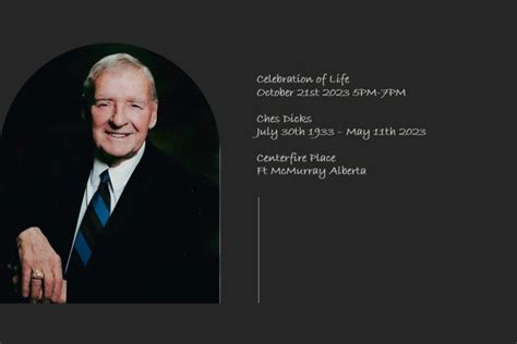 Ches Dicks Celebration Of Life Fort Mcmurray Oil Barons