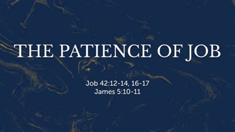 The Patience of Job - Logos Sermons