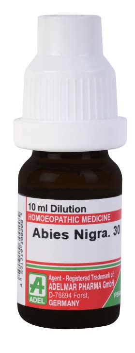 Abies Nigra Adel Germany Homeopathic Medicine