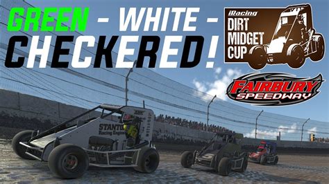 Iracing First Midget Podium Dirt Midgets Fairbury Youtube