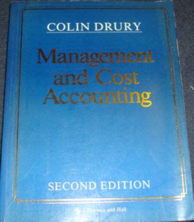 Management And Cost Accounting By Colin Drury