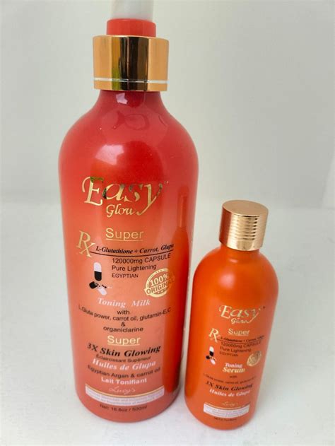 Buy Easy Glow L Glutathione Carrot Glupa Lotion And Serum Beautiebox