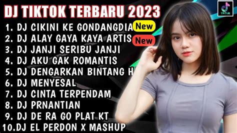 DJ TIKTOK TERBARU 2023 DJ CIKINI KE GONDANGDIA DJ ALAY GAYA KAYA