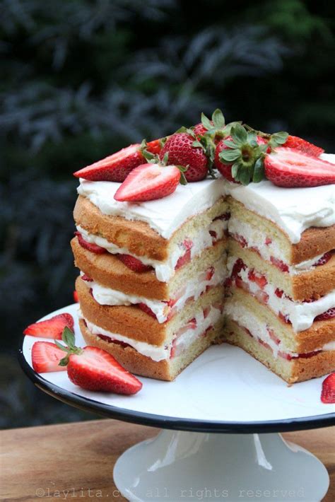 Strawberry Shortcake Layer Cake Just Desserts Delicious Desserts