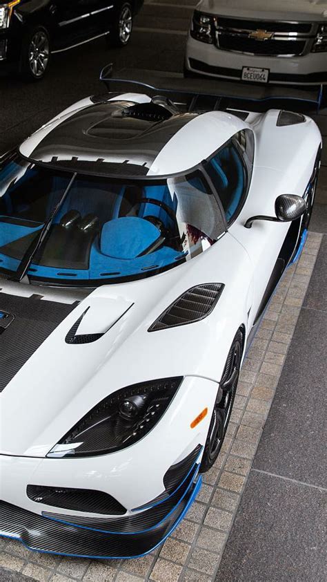 AGERA RS Koenigsegg White Carbon Car Hypercar Supercar Rich