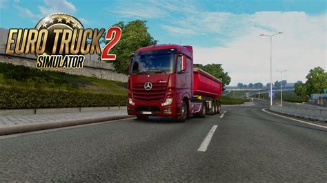 Euro Truck Simulator 2 Delivering Wood Bark From Germany To Luxembourg