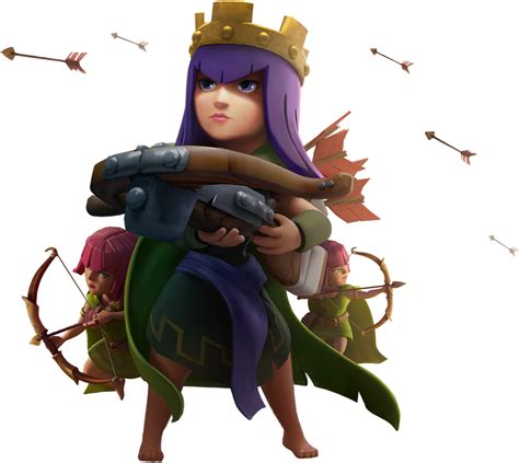 Clash Of Clans Clipart Archer Clash Of Clans Archer Queen Png