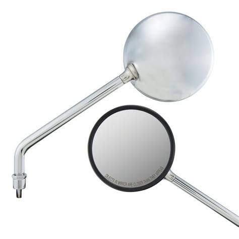 Mirror PIAGGIO 57340R Left Right Round Chrome SIP Scootershop