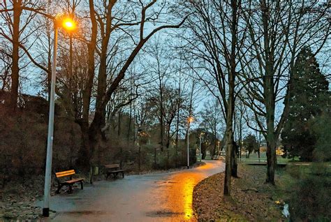 Neue Beleuchtung Im Stadtpark Von St Ingbert