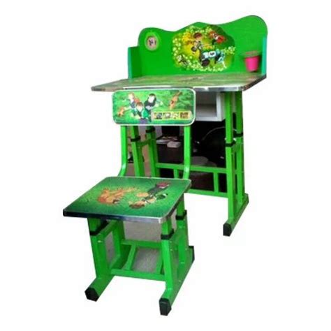 Wooden And Mild Steel Green Ben Ten Study Table At Rs 1800 In Ghaziabad