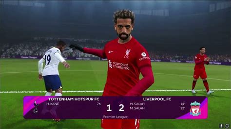 Tottenham 1 2 Liverpool Premier League Pes 2021 Virtuared V5 Youtube