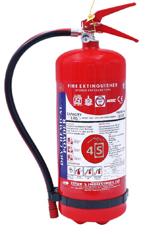 6 Kgs Dry Chemical Powder Stored Pressure Fire Extinguisher Premium At Rs 1200 Dry Powder