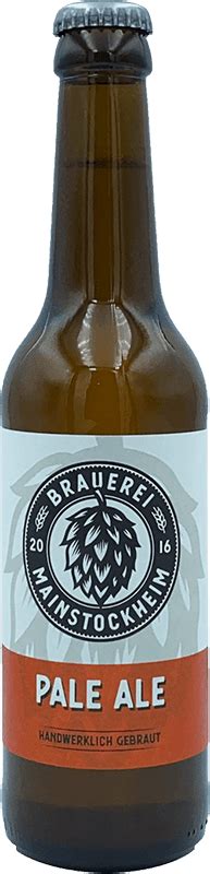 Brauerei Mainstockheim Pale Ale Kaufen Honest Rare