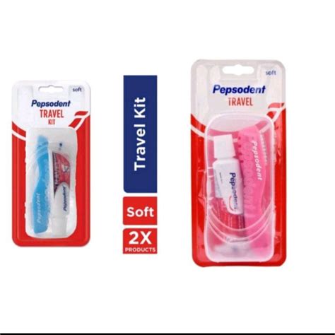 Jual Pepsodent Travel Kit Pasta Gigi 25gr Dan Sikat Gigi Unik Praktis