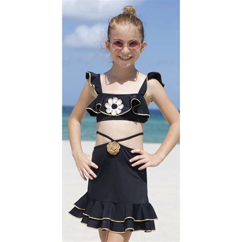 Nessi Byrd Gladys Bikini Black Lolly Pop Kindermode