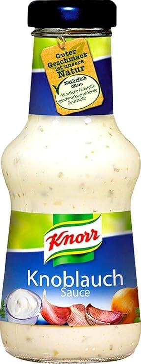 Amazon Knorr Schlemmersauce Knoblauch Ml Grocery Gourmet Food