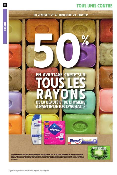 Promo Tous Les Rayons De La Beauté De L hygiène chez Intermarché