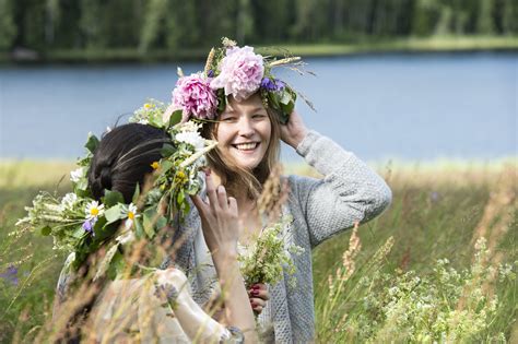 Swedish Midsummer Flower Crown