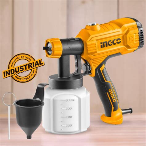 Ingco Hvlp Electric Paint Spray Gun Set W Spg Total Power