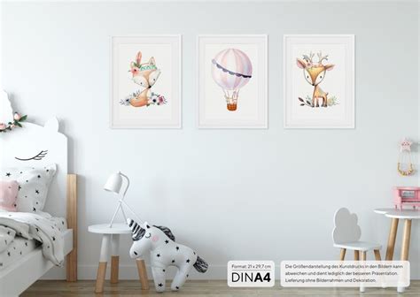 Wandbilder Er Set F R Baby Kinderzimmer Deko Poster Etsy De