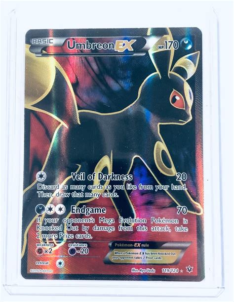 Pok Mon Tcg Umbreon Ex Fates Collide Holo Full Art Ccg