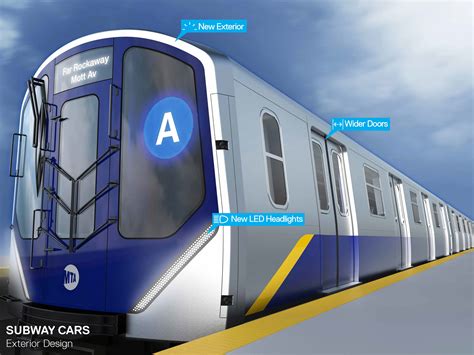 Mta Unveiled New Designs For Subway Trains And Stations Qns