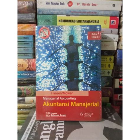 Jual Buku Managerial Accounting AKUNTANSI MANAJERIAL Buku 1 Shopee