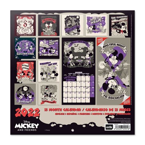 Disney Mickey Mouse Calend Rios De Parede Compre Em Europosters