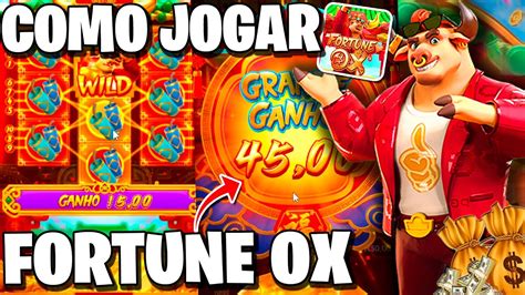 Como Jogar Fortune Ox Jogo Do Touro Jogando Fortune Ox Banca Baixa