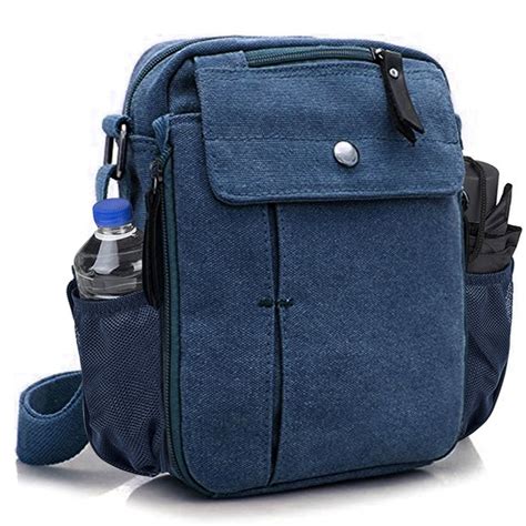 Multi Functional Canvas Bag With Bottle Holder Multiple Colors Tanga