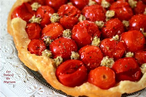 Tarte Tatin de Tomates cerises et Tapenade Les Délices de Myriam