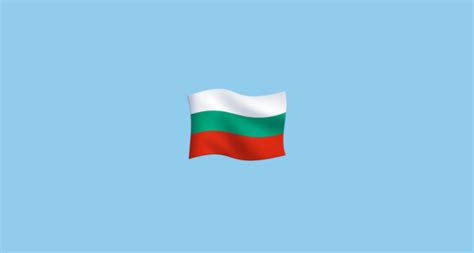 🇧🇬 Flag: Bulgaria Emoji on Twitter Emoji Stickers 13.1