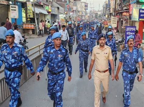 Maharashtra News Chhatrapati Sambhaji Nagar Heavy Police Deployment In