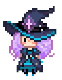 Pixel Witch Animation by impuuuu on DeviantArt