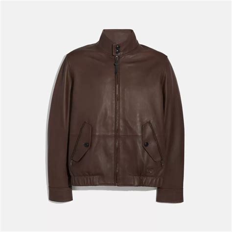 COACH® Outlet | Leather Jacket