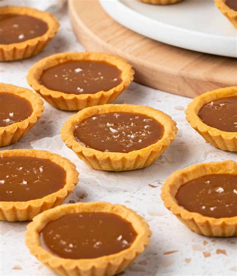 Salted Caramel Tartlets A Baking Journey