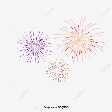 Fuegos Artificiales Png Elementos Vectoriales PNG Dibujos Vector De