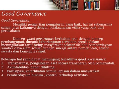 Definisi Good Governance Ilmu