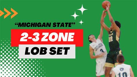 DUNK On 2 3 Zones Easy Set Play YouTube School Coach Michigan