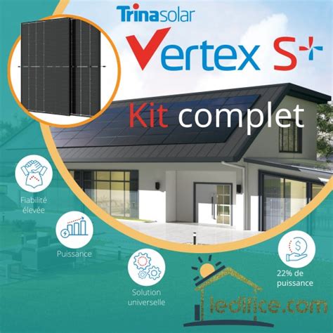 Kit Photovolta Que Kw Trina Solar Vertex S Avec Panneaux Trina