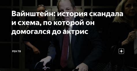 Вайнштейн: история скандала и схема, по которой он домогался до актрис ...